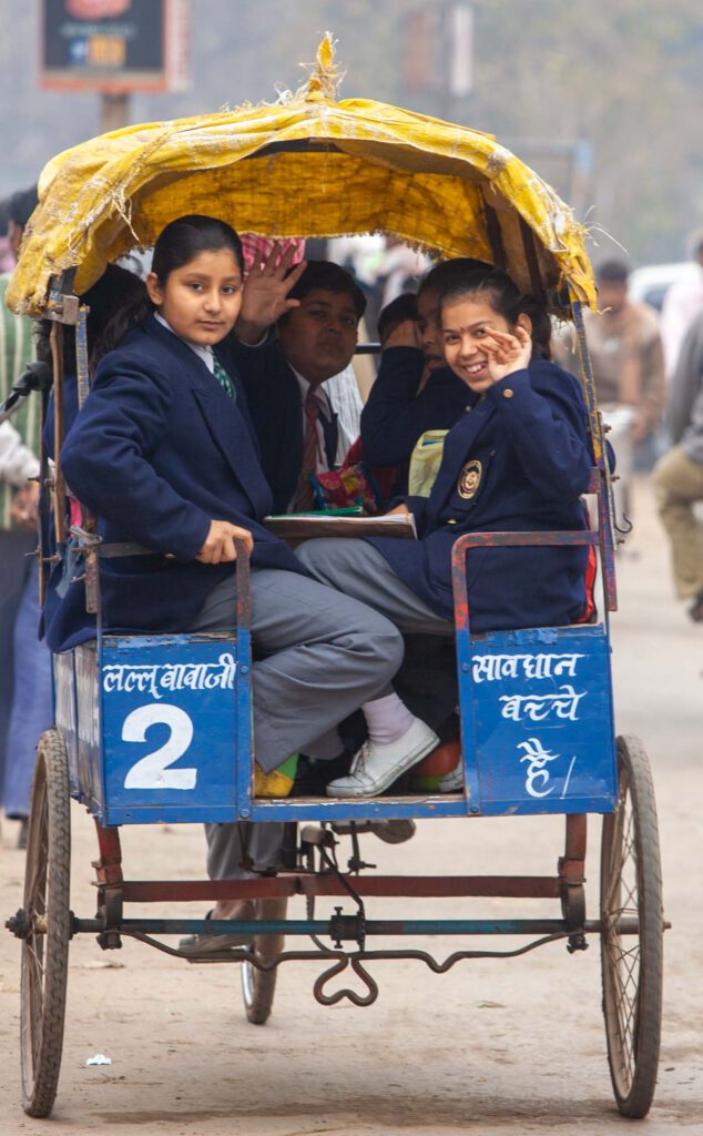 Way to School– Varanasi – Uttar Pradesh – India