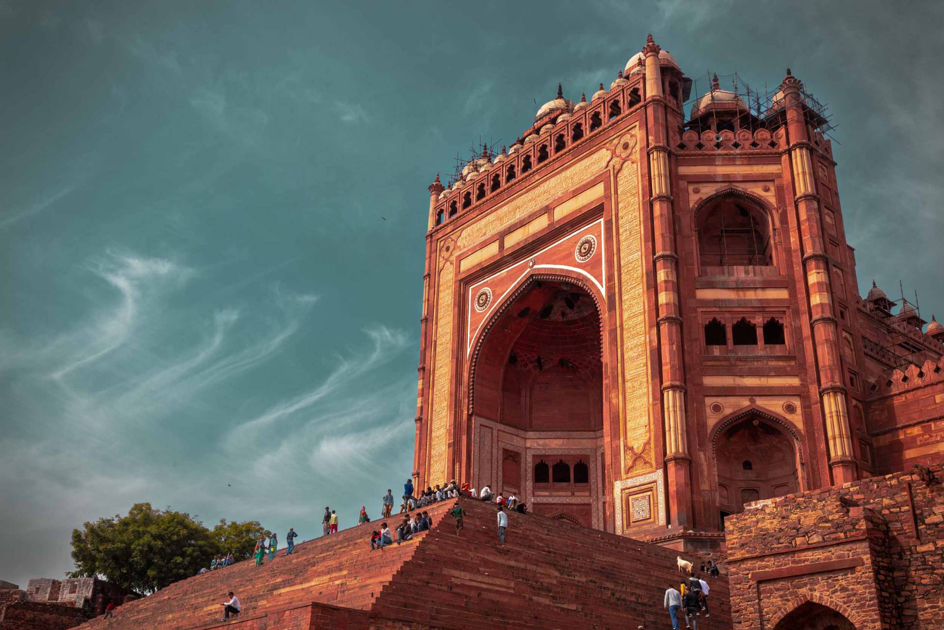Buland Darwaza Gate - Jama Masjid - Fatehpur Sikri - Uttar Pradesh - India