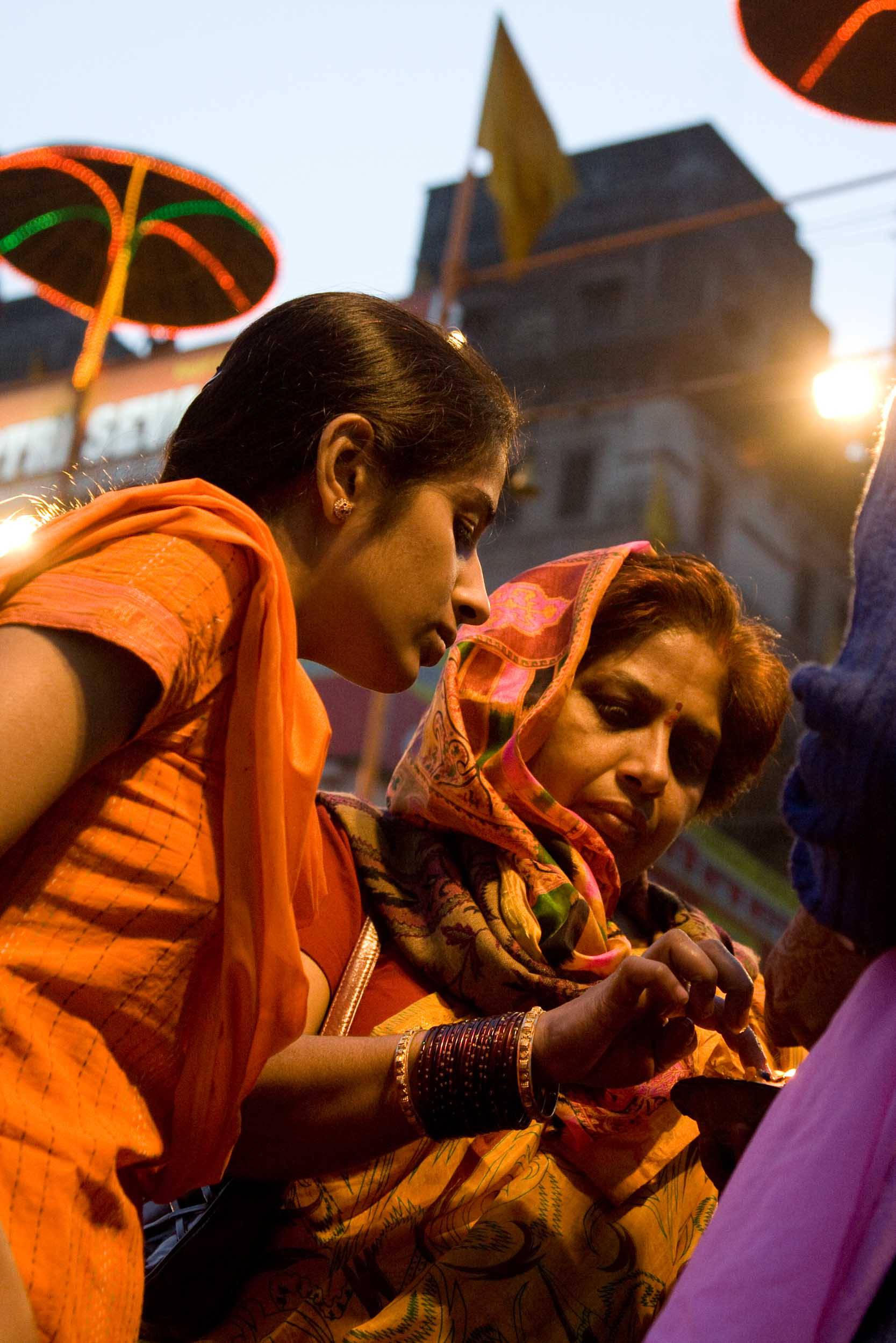 Pilgrims– Varanasi – Uttar Pradesh – India