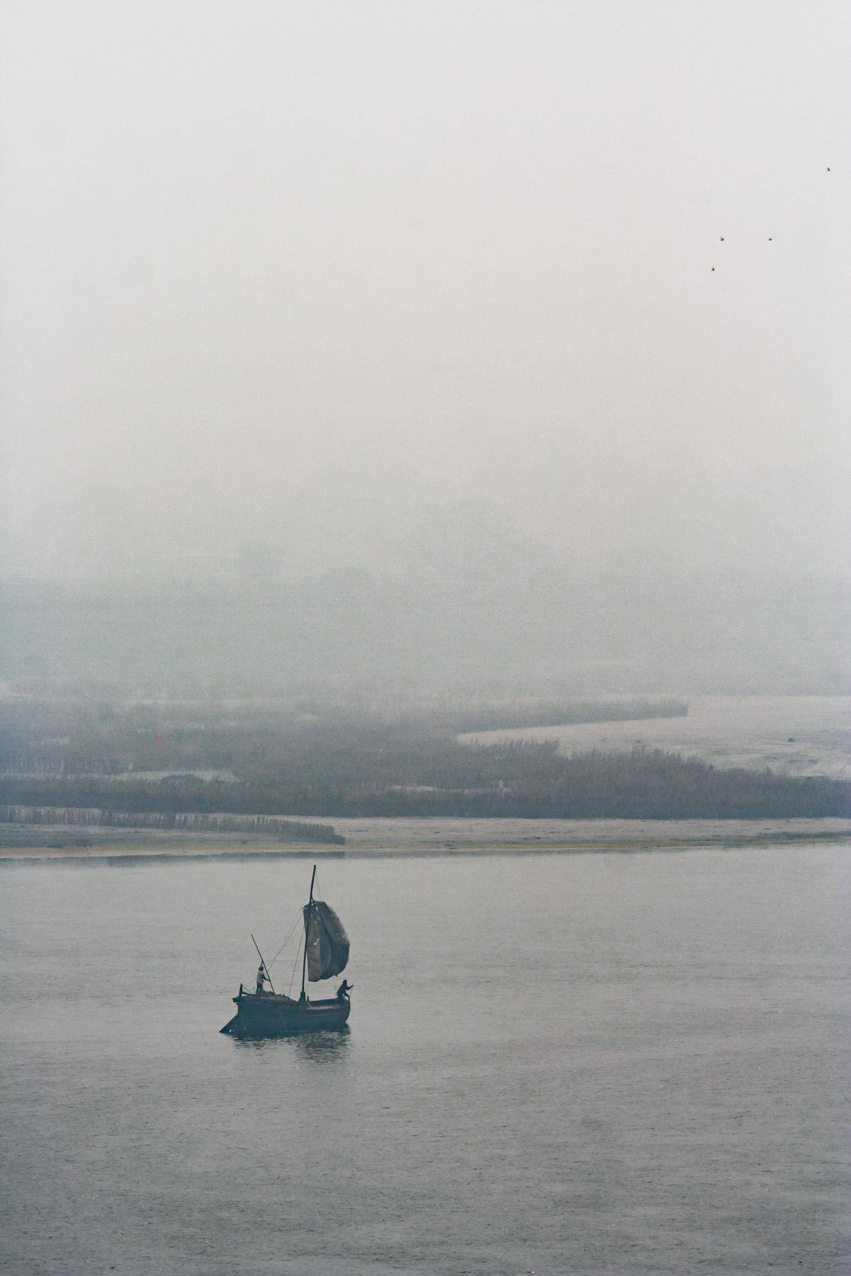 Boat in the Morning– Varanasi – Uttar Pradesh – India