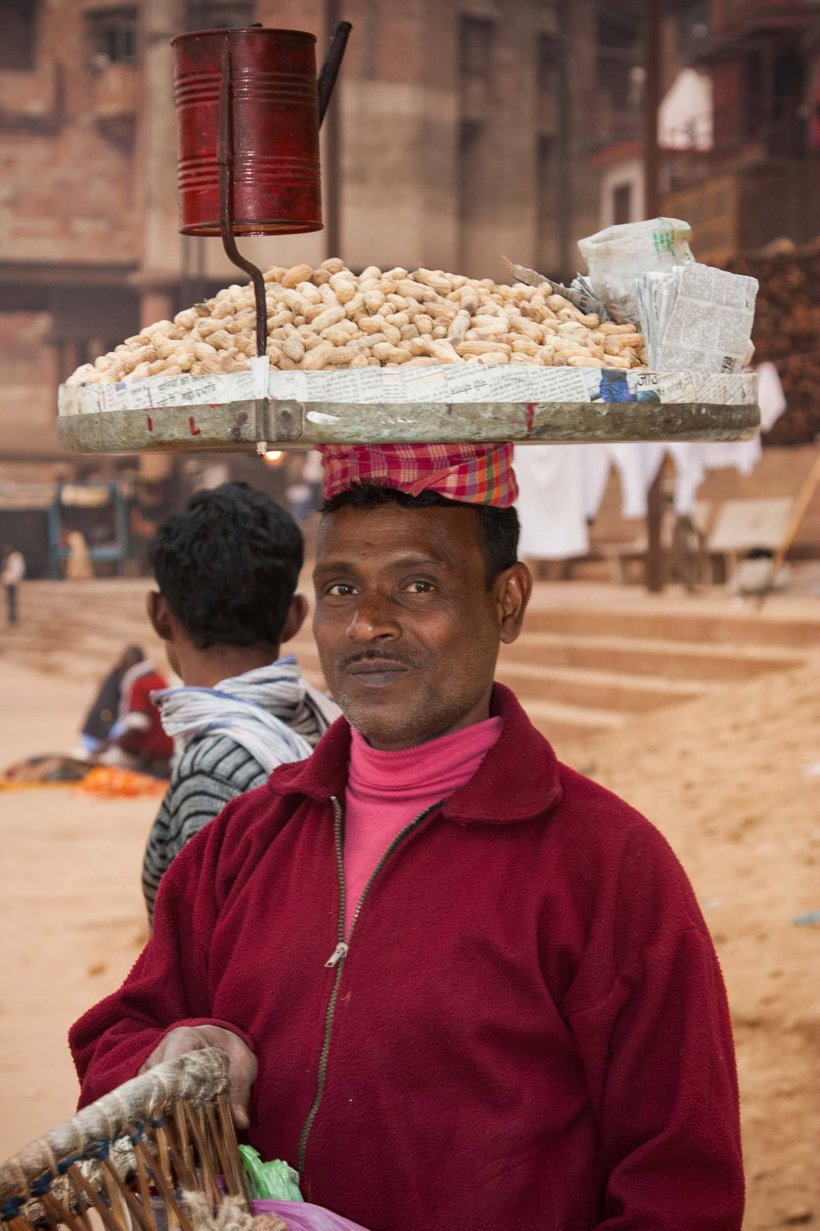 Peanut Vendor– Varanasi – Uttar Pradesh – India